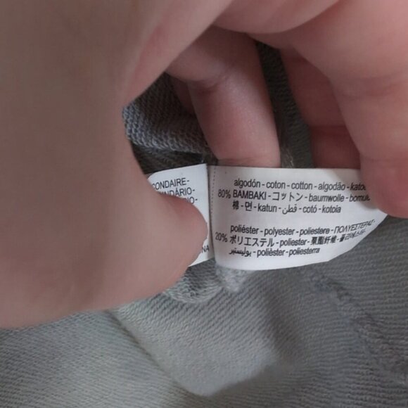 Zara Distressed Grunge Retro 90s Cyberpunk Urban Streetwear Crop Boxy Sweater S - Picture 4 of 7